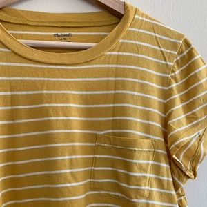 Madewell boxy striped tee